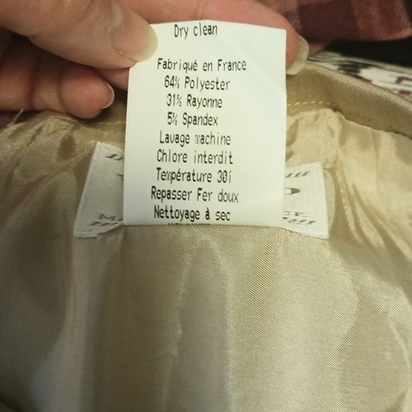 Vintage pencil skirt khaki - Picture 5 of 5